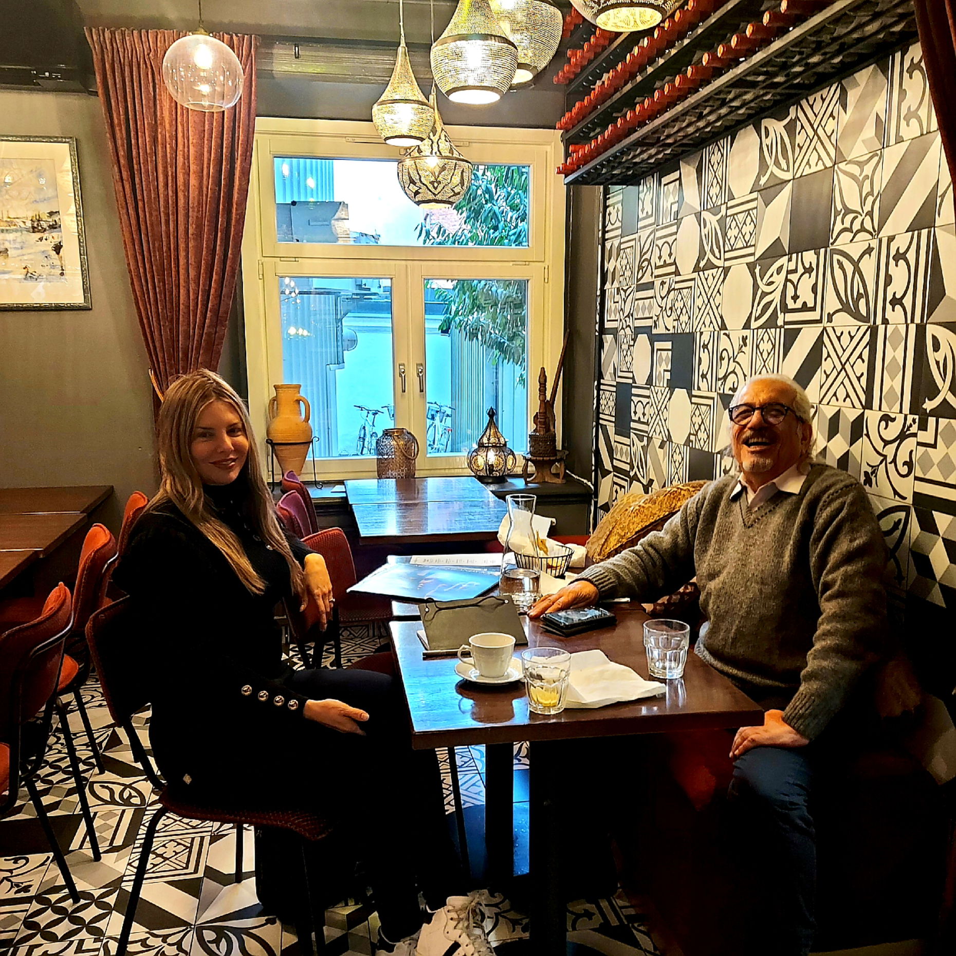 Kajsa Ekis Ekman och George Totari i Göteborg 2023