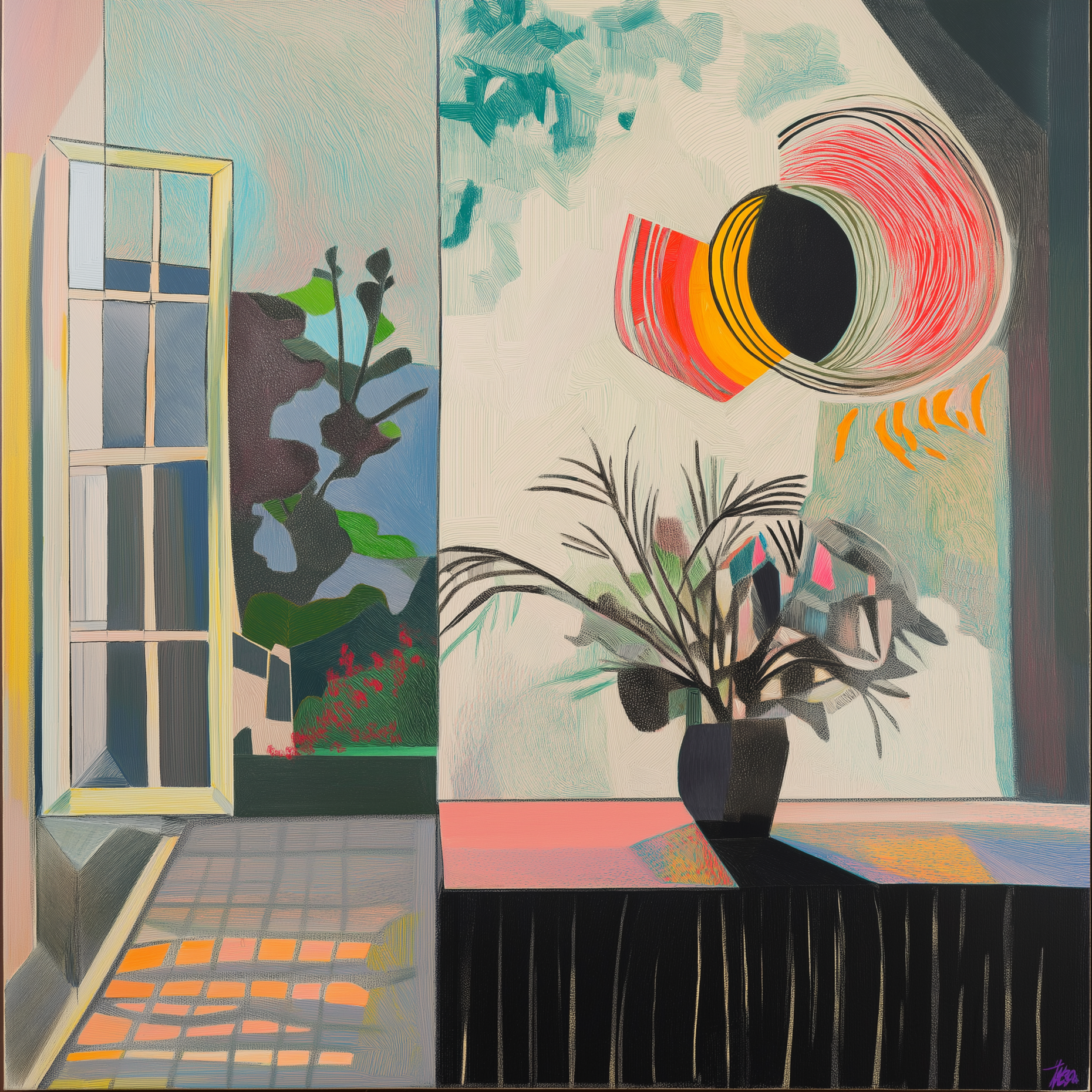 Denna bild är ett resultat av ett AI-samarbete mellan Blundlund och Parabol.