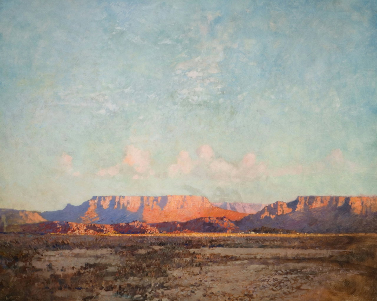 Robert Gwelo Goodman, 1924, The Karoo, Cape Of Good Hope At Evening