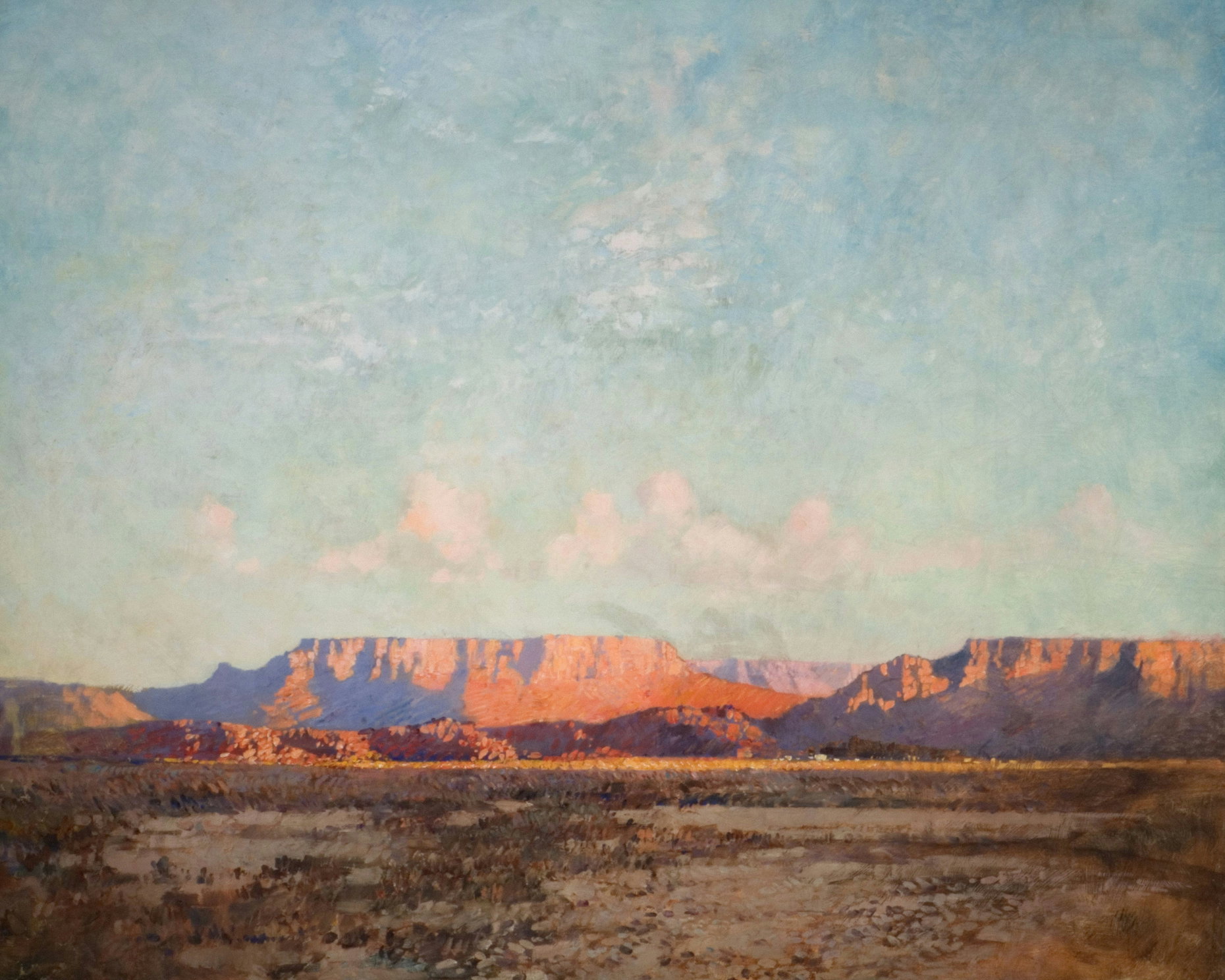 Robert Gwelo Goodman, 1924, The Karoo, Cape Of Good Hope At Evening