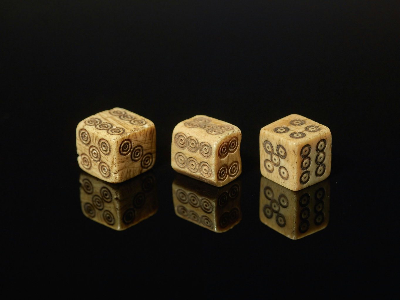 Roman Period, Three Dice, Ancient Egypt