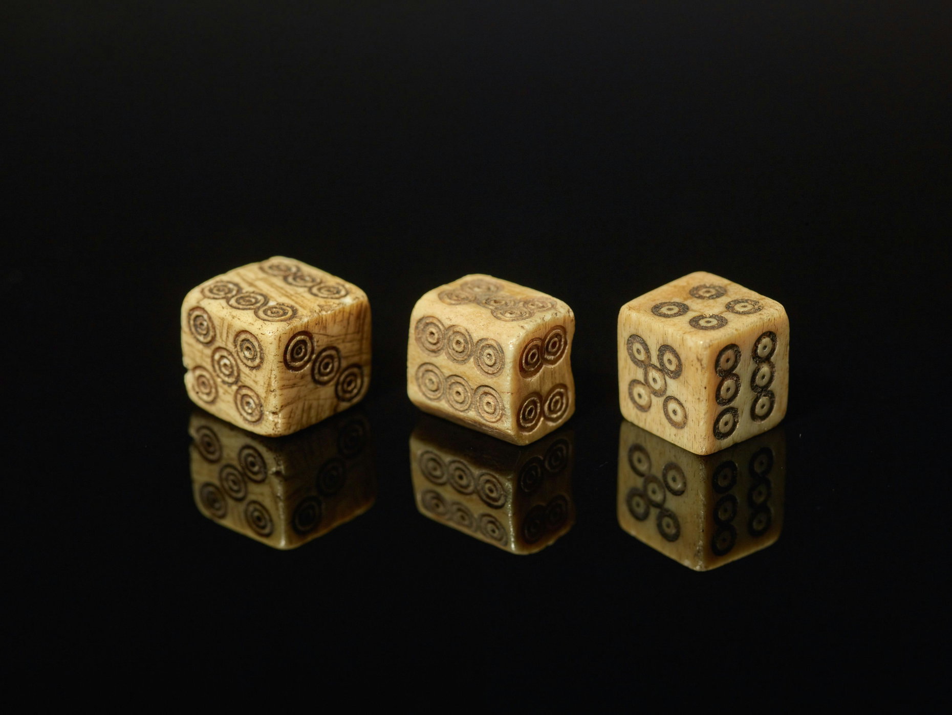 Roman Period, Three Dice, Ancient Egypt